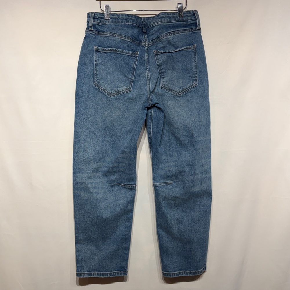 KUT From The Kloth Ashley High-Rise Slouchy Barrel Jean Improving Medium Wash 6 - Picture 7 of 12